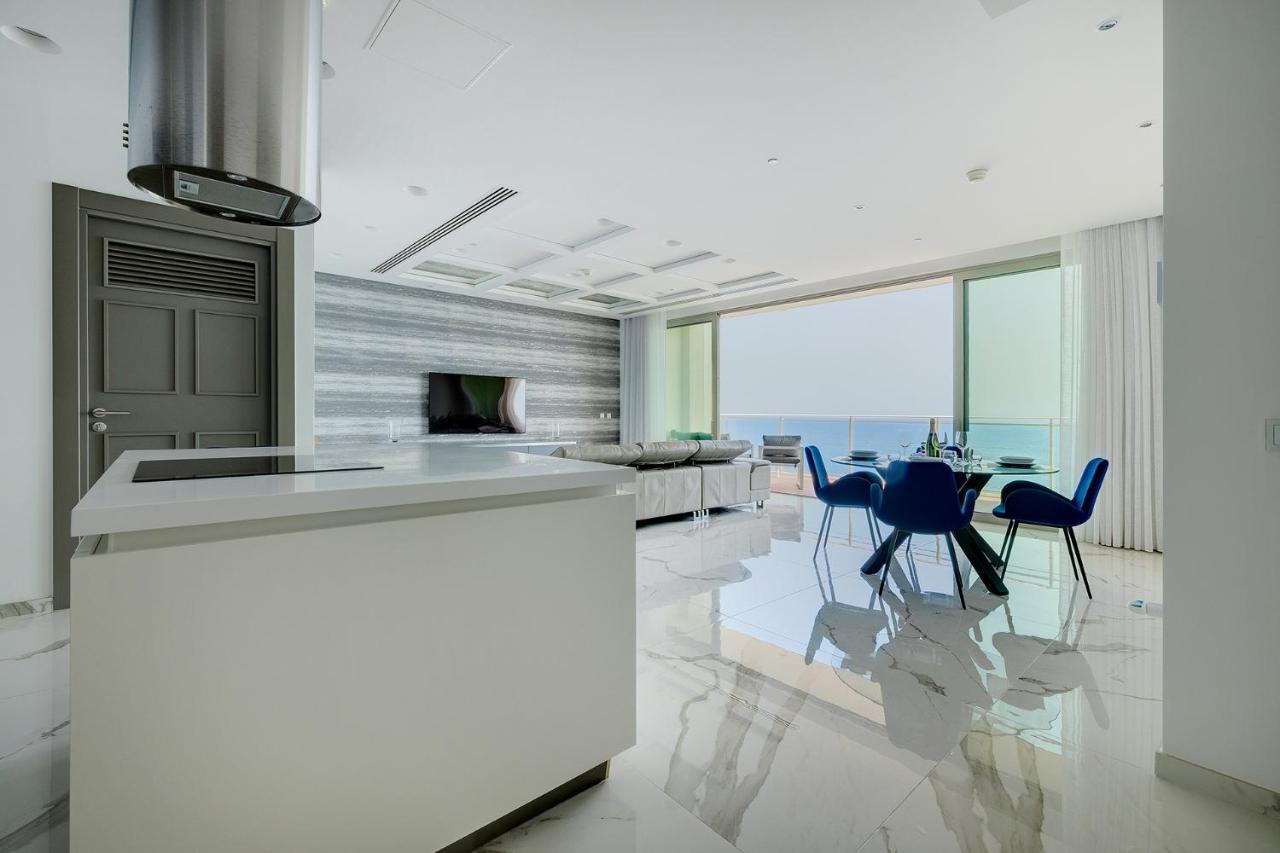 Super Luxury Apartment In Tigne Point, Amazing Sea Views スリーマ エクステリア 写真