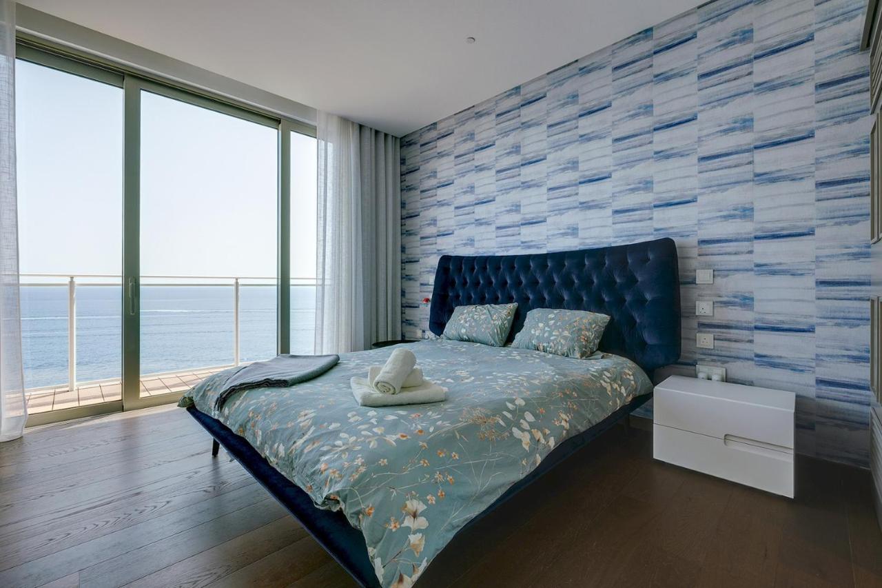 Super Luxury Apartment In Tigne Point, Amazing Sea Views スリーマ エクステリア 写真