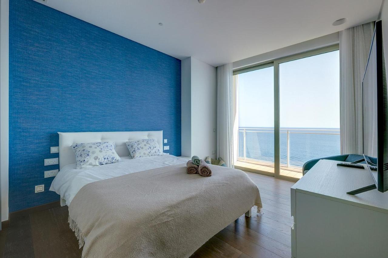 Super Luxury Apartment In Tigne Point, Amazing Sea Views スリーマ エクステリア 写真