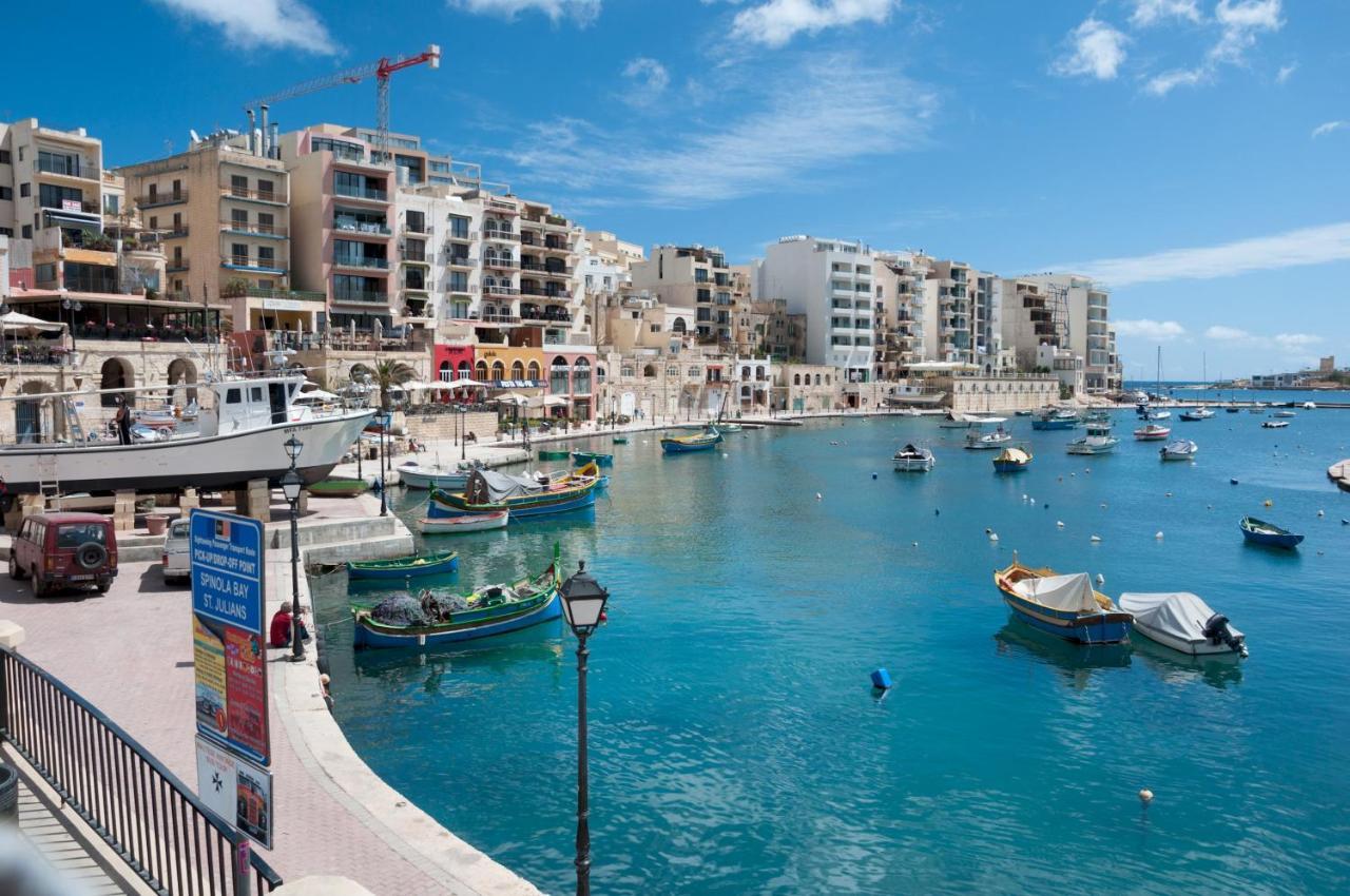 Super Luxury Apartment In Tigne Point, Amazing Sea Views スリーマ エクステリア 写真