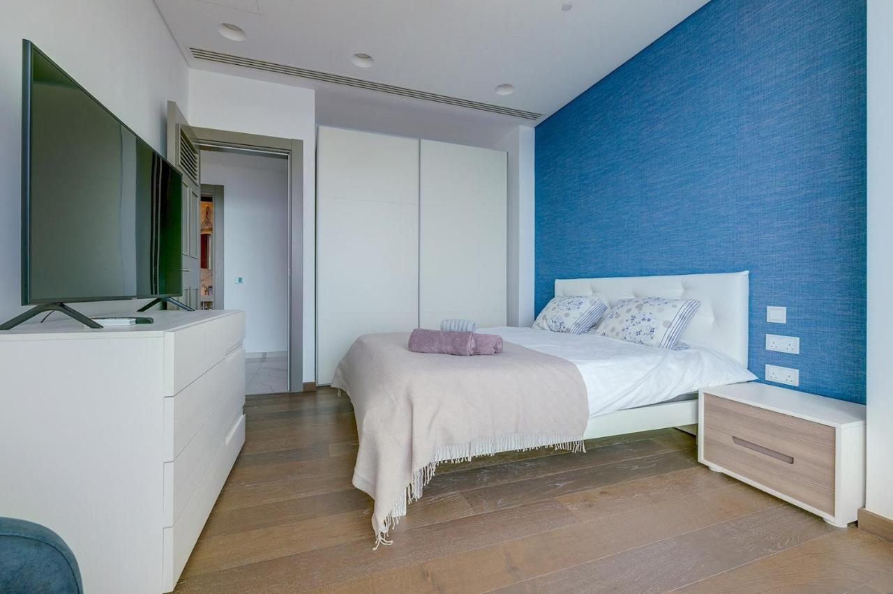 Super Luxury Apartment In Tigne Point, Amazing Sea Views スリーマ エクステリア 写真