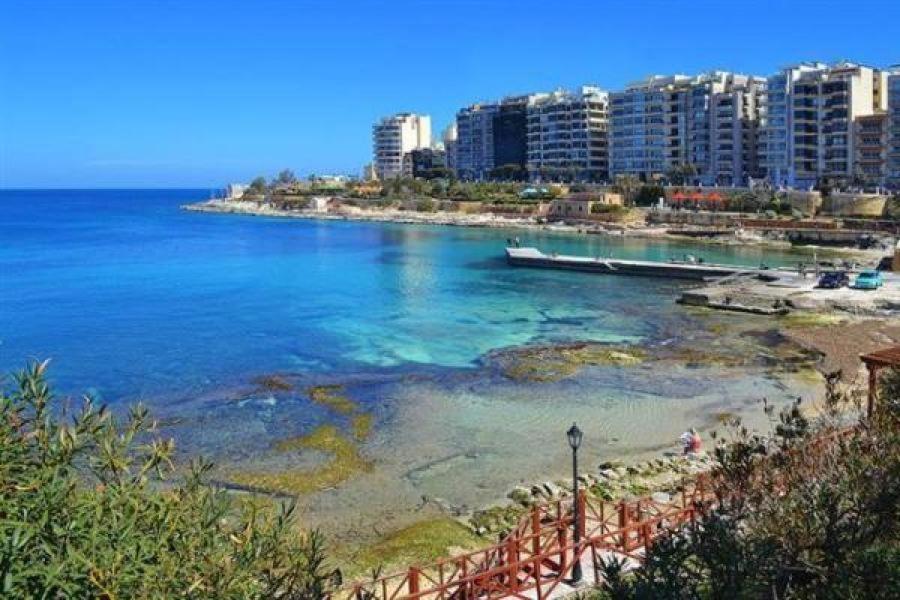 Super Luxury Apartment In Tigne Point, Amazing Sea Views スリーマ エクステリア 写真