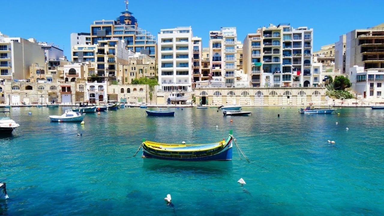 Super Luxury Apartment In Tigne Point, Amazing Sea Views スリーマ エクステリア 写真