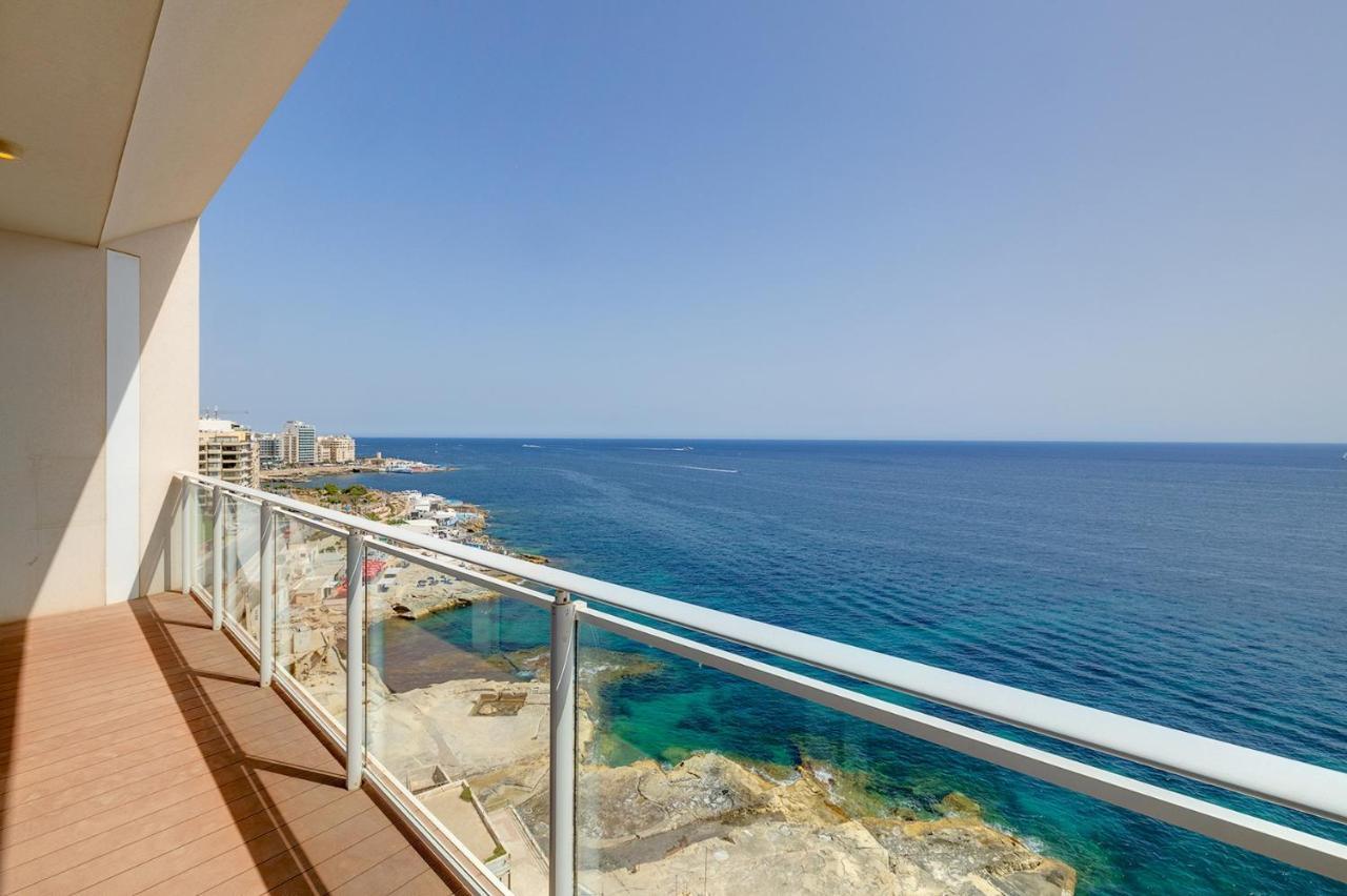 Super Luxury Apartment In Tigne Point, Amazing Sea Views スリーマ エクステリア 写真
