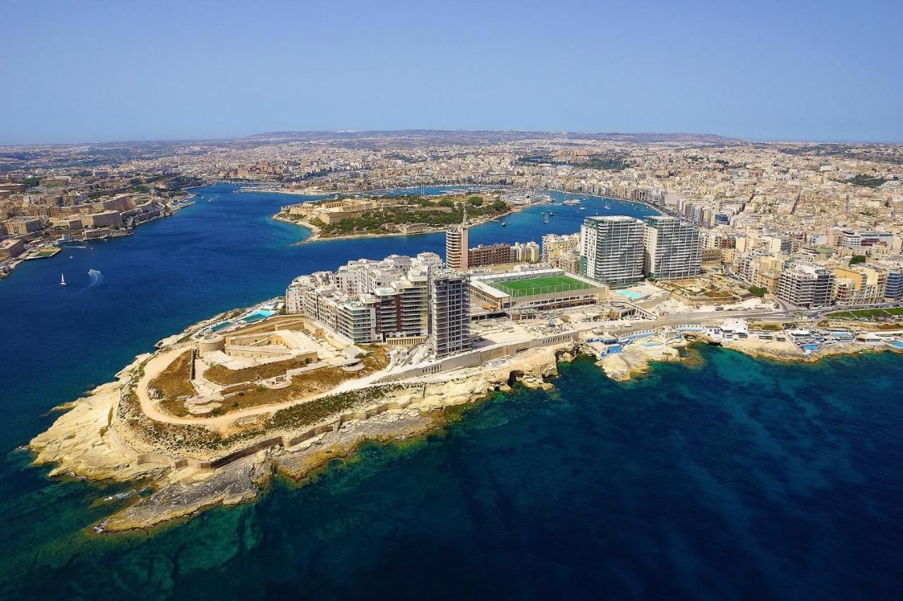 Super Luxury Apartment In Tigne Point, Amazing Sea Views スリーマ エクステリア 写真