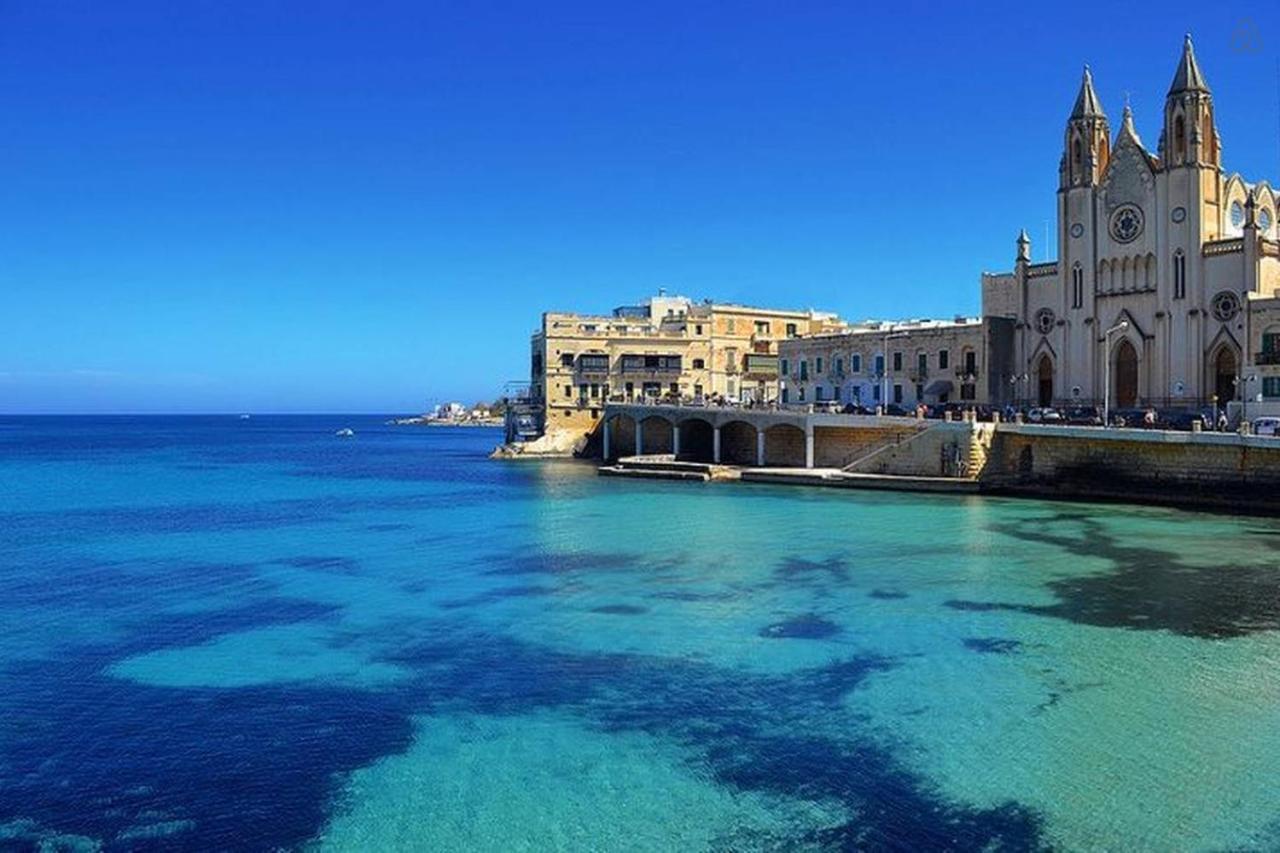 Super Luxury Apartment In Tigne Point, Amazing Sea Views スリーマ エクステリア 写真