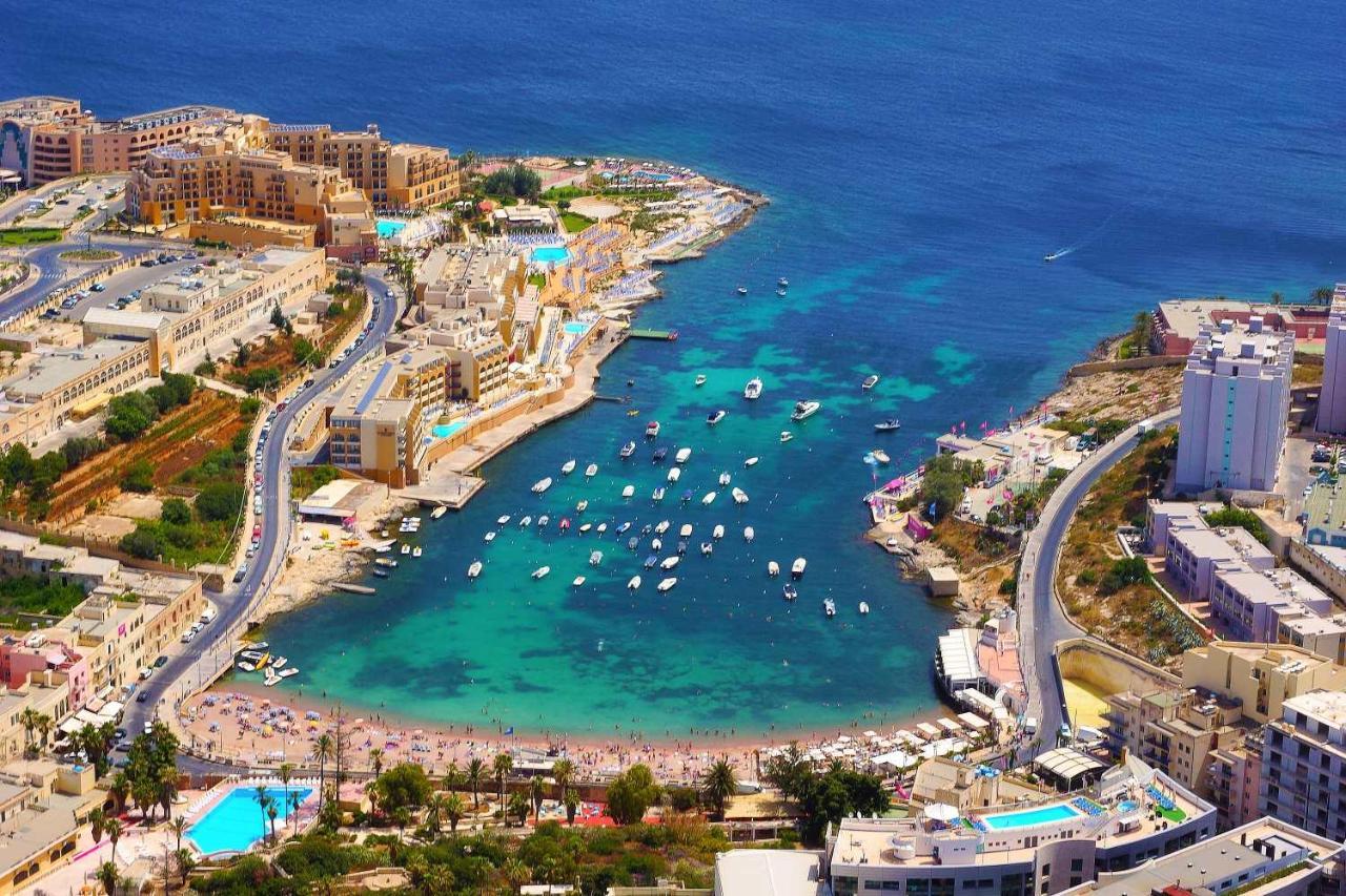 Super Luxury Apartment In Tigne Point, Amazing Sea Views スリーマ エクステリア 写真